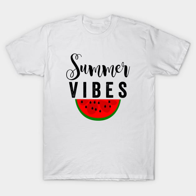 Summer vibes watermelon T-Shirt by Jenmag